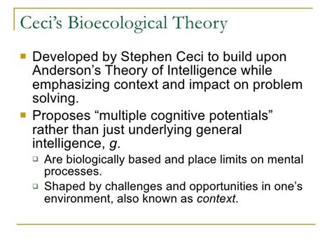 cecis bioecological theory is similar to piaget